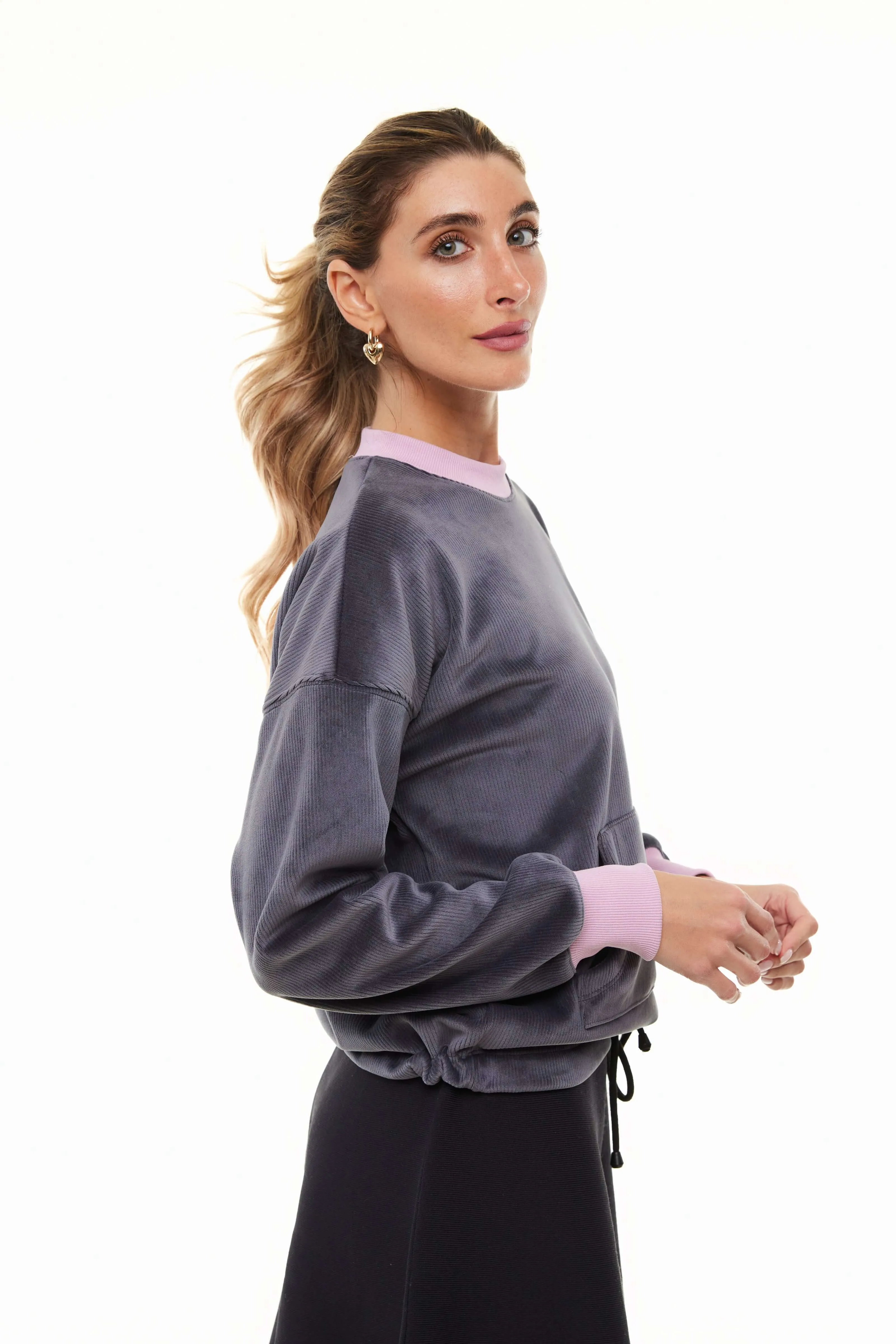 AUTUMN CONTRAST SWEATER