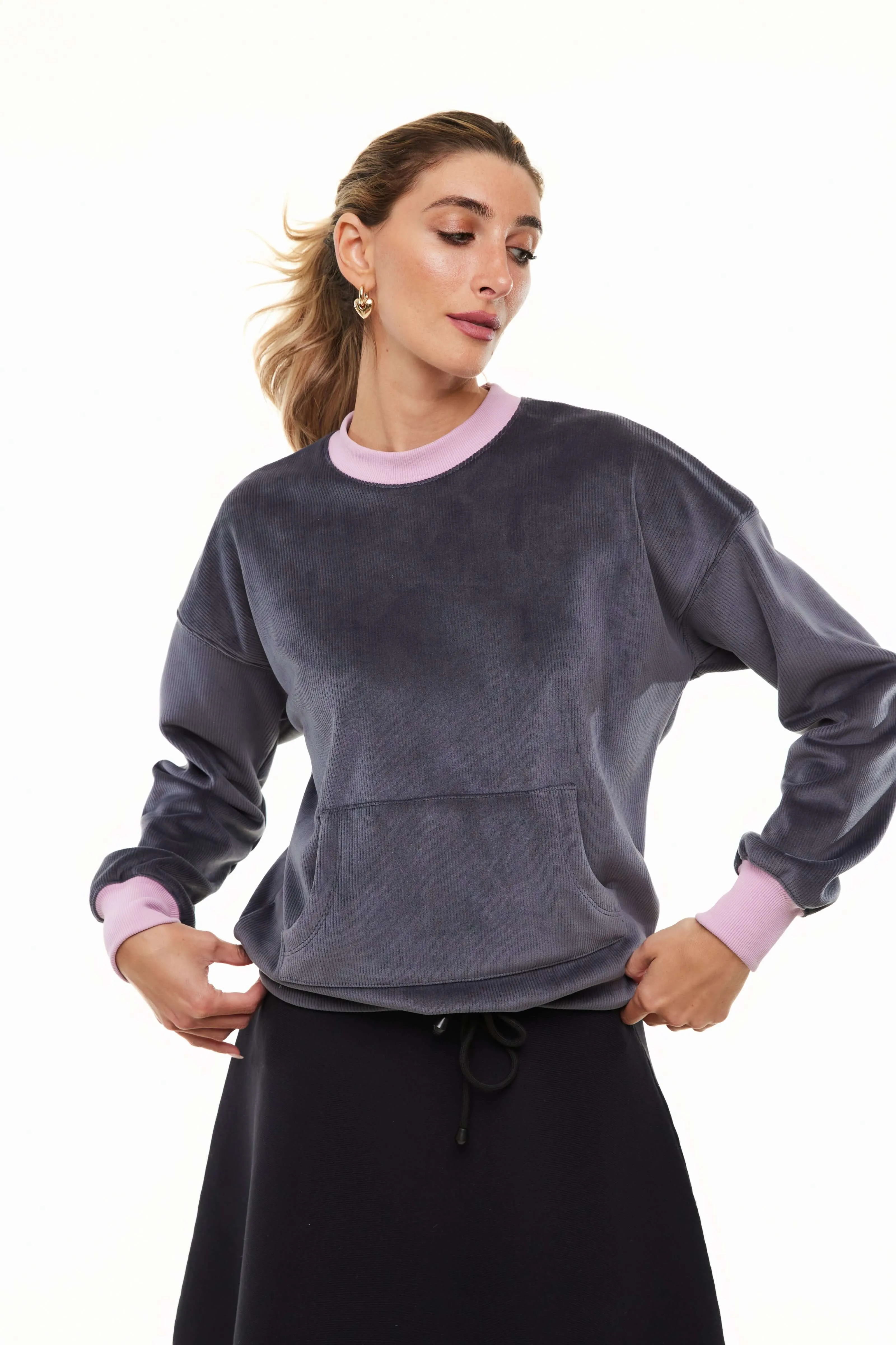AUTUMN CONTRAST SWEATER