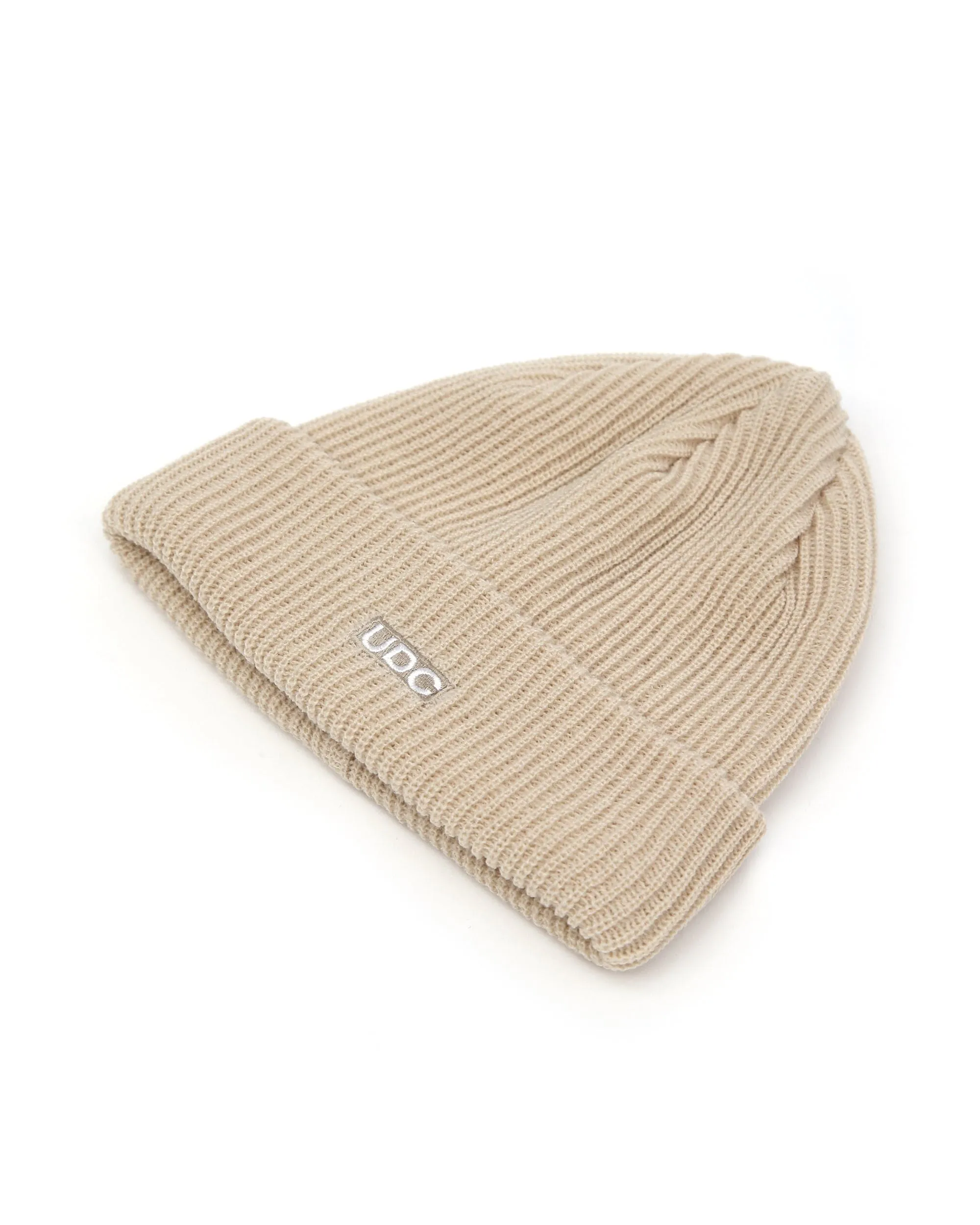 BEANIE / LONG TAIL / BOX LOGO / F OATMEAL