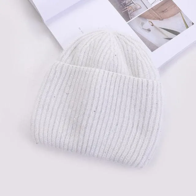 CERINA Design Collection Women's Winter Plush Fur Cashmere Beanie Hat
