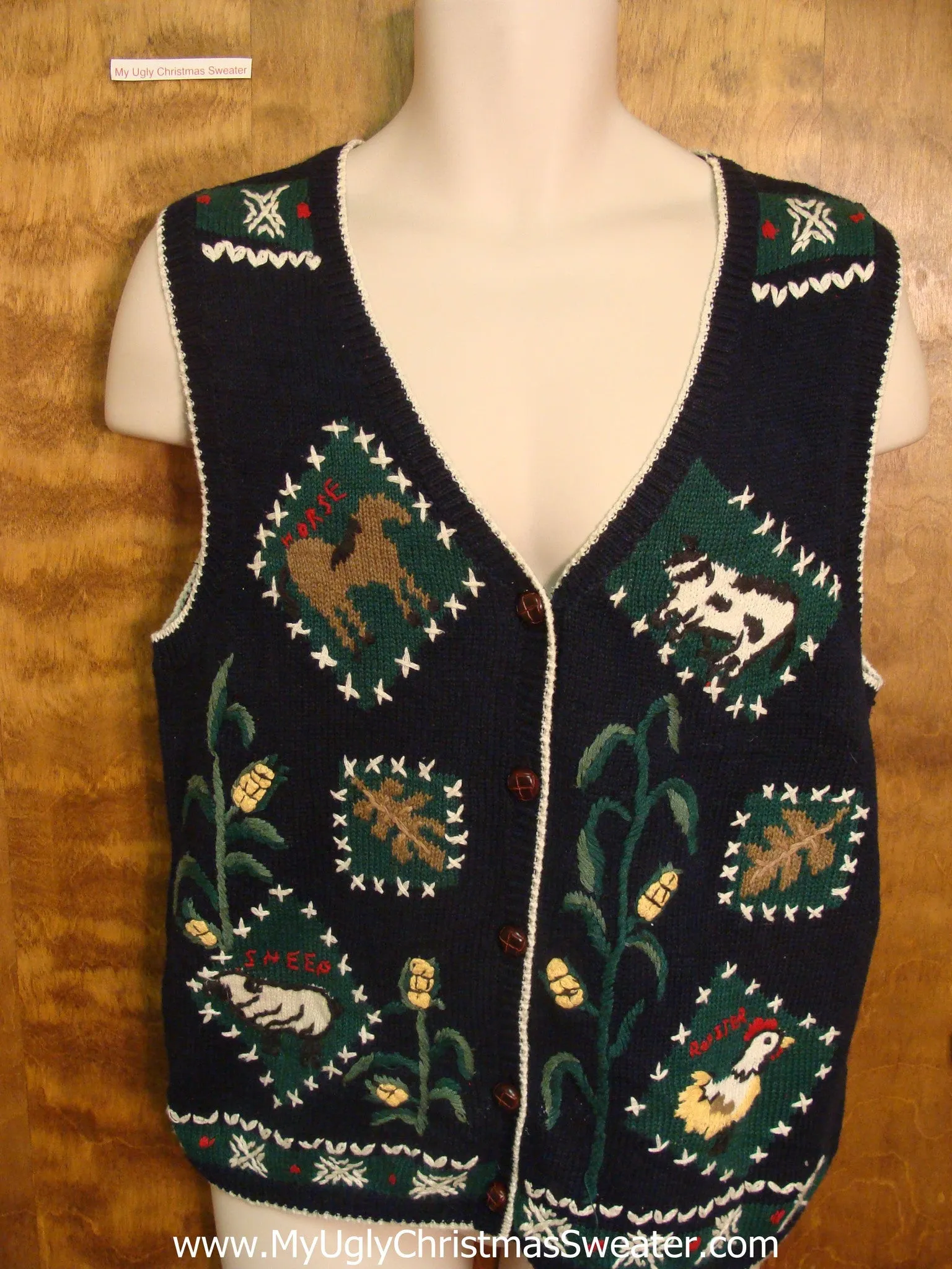 Cheap Farm Animals  Funny Festive Vest