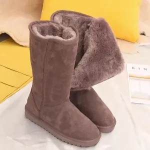Comfortable Flat Winter Ankle Boots With Zipper for Women | Ideal for Winter