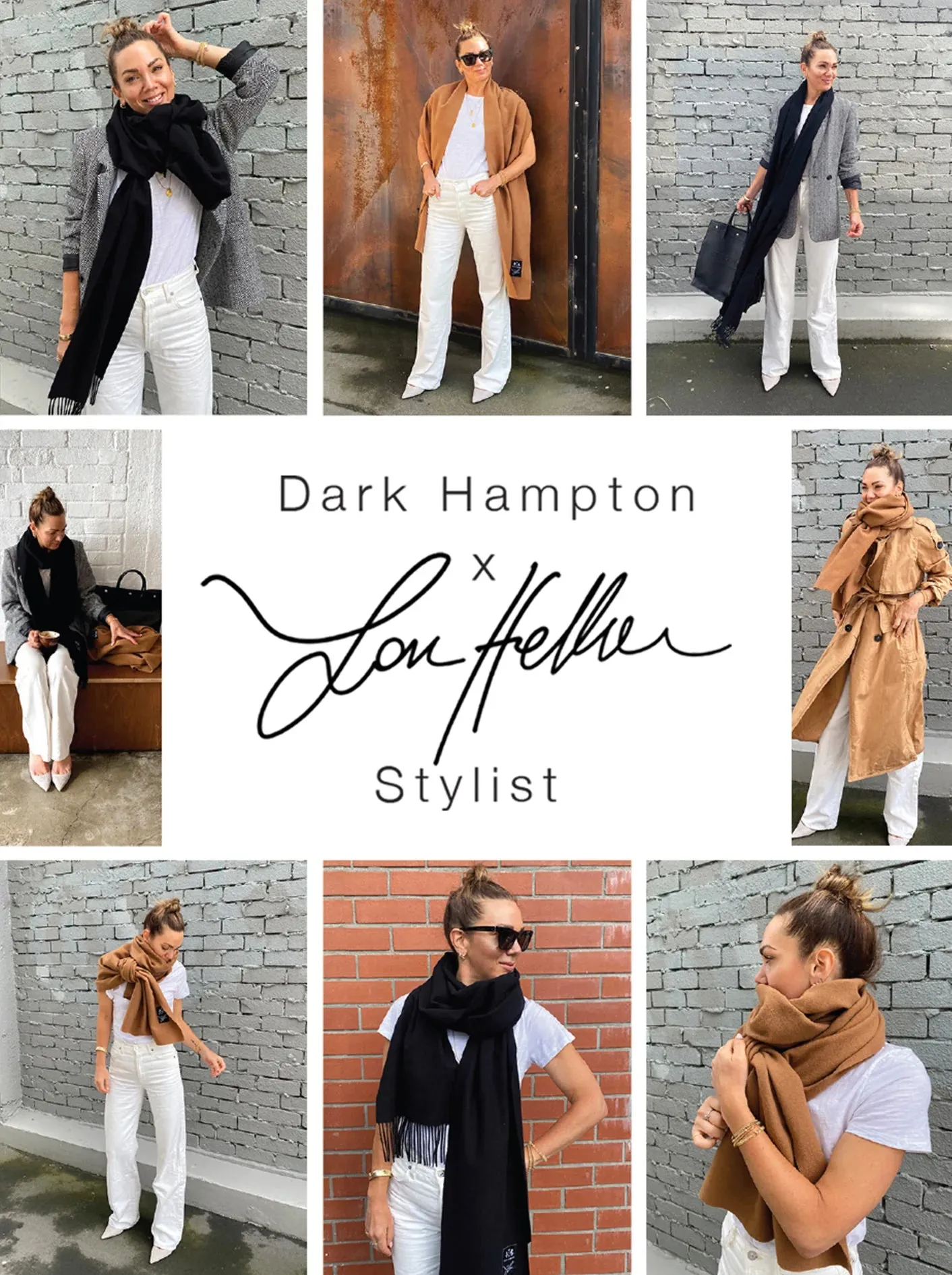 Dark Hampton The Lou Heller May Scarf