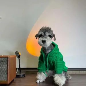 Designer Comfort: Fashion Hoodie for Dogs - Cozy Cotton Sweatshirt for French Bulldogs, Ensuring Warmth and Winter Style