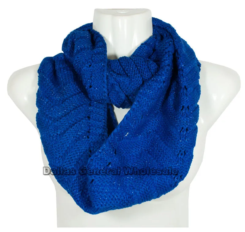 Girls Knitted Fashion Infinity Scarf Wholesale