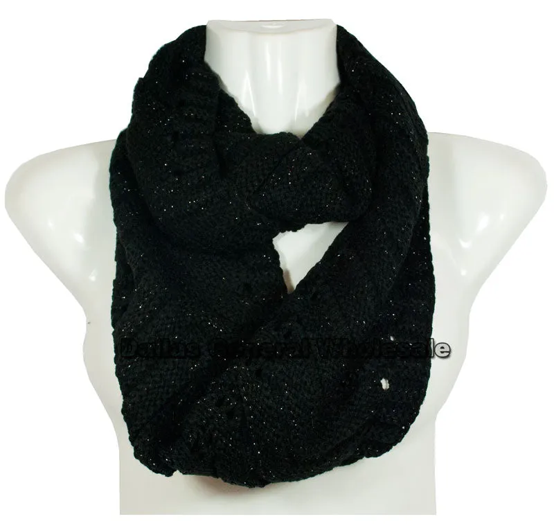 Girls Knitted Fashion Infinity Scarf Wholesale