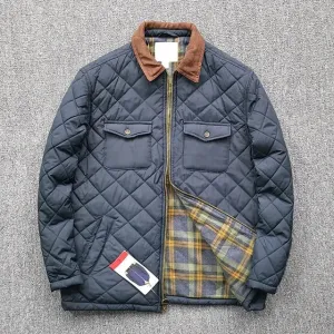 Men's Comfortable Zippered Winter Jacket with Pockets | Ideal for Autumn/Winter