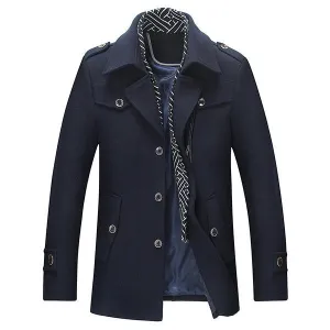 Mid Long Wool Overcoat