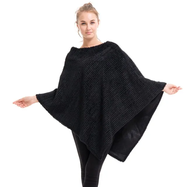Poncho Pullover