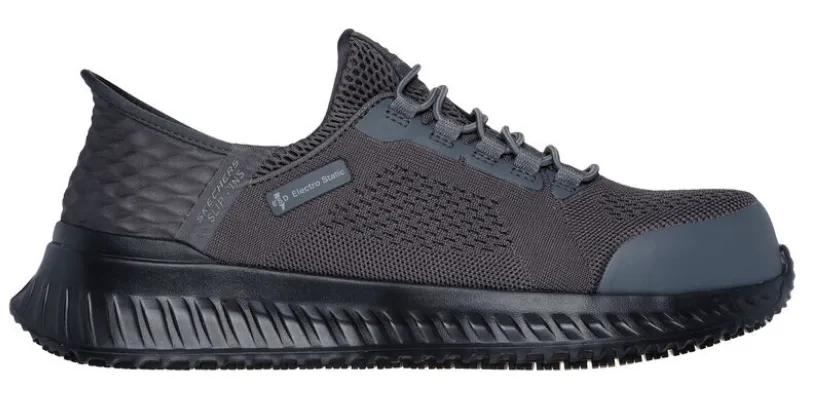 Skechers Men's Slip Resistant Composite Toe EH Work Shoe 200298/CCBK
