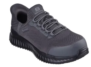 Skechers Men's Slip Resistant Composite Toe EH Work Shoe 200298/CCBK